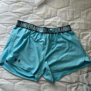 Under Armour Women's Blue Athletic Shorts